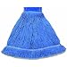 Wilen A01201, Hospital Pro M Antimicrobial Wet Mop, Small, 5" Mesh Band, Blue (Case of 12)