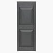 Builders Edge, Inc. 030140039002 Raised Panel Vinyl Shutters