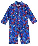 : Justice League Button-Up Flannel Pajama Set (Sizes 2T  4T)