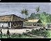 Mouse Mats of Brazilian native village, 1800s from North Wind Picture Archives
