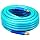 Amflo 13-50AE Blue 300 PSI Polyurethane Air Hose 3/8" x 50' With 1/4" MNPT Swivel Ends And Bend Restrictor Fittings