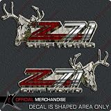 Z71 Deer Skull Off Road Camo Decals