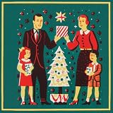 Family Christmas Pack of 10 Christmas Cards (Square)||RF10F