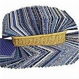 50 Blues Packet of Fabrics