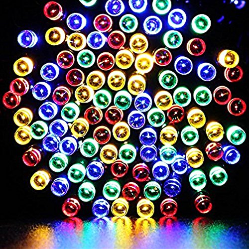 200LED 72FT Colorful Solar String Lights Fairy Gardens Sogrand Solar Lights Outdoor Solar Christmas Lights