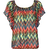 FULL TILT Batwing Ethnic Womens Top