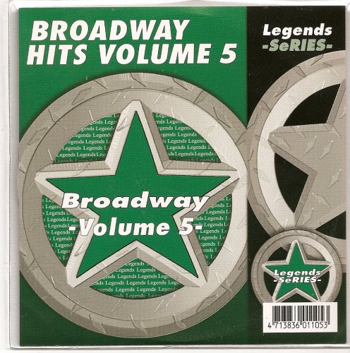 LEGENDS Karaoke CDG BROADWAY SHOWSONGS Vol.5 Show Tunes cd