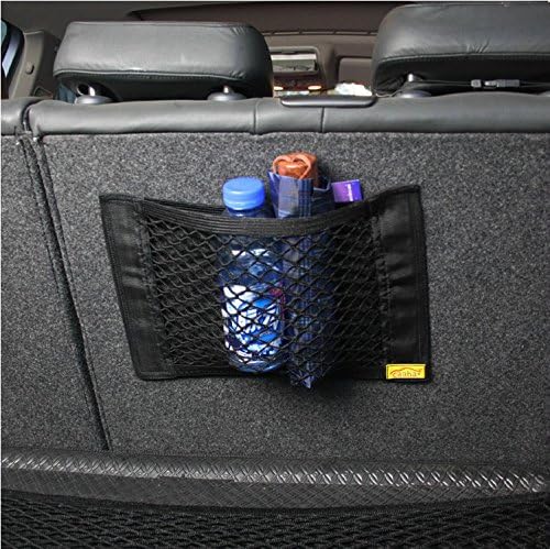 Car Trunk Cargo Net Seats Storage Organizer with Magic Sticker