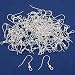 100 Silver Plated Hypo-Allergenic Earring Hooks 15mm