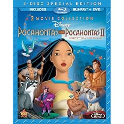 Pocahontas Two-Movie Special Edition (Pocahontas / Pocahontas II: Journey To A New World) (Three-Disc Blu-ray/DVD Combo in Blu-ray Packaging)