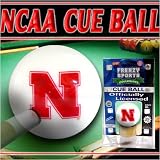 Nebraska Cornhuskers College Logo Pool Cue Ball
