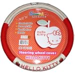 Hello Kitty Sanrio Apple Steering Wheel Cover