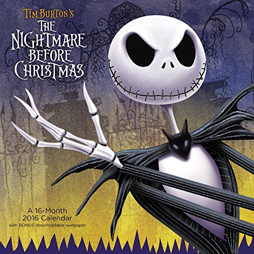 The Nightmare Before Christmas Wall Calendar (2016)