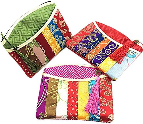 Elleables® Tasseled Coin Pouch Silk Brocade 1 Piece