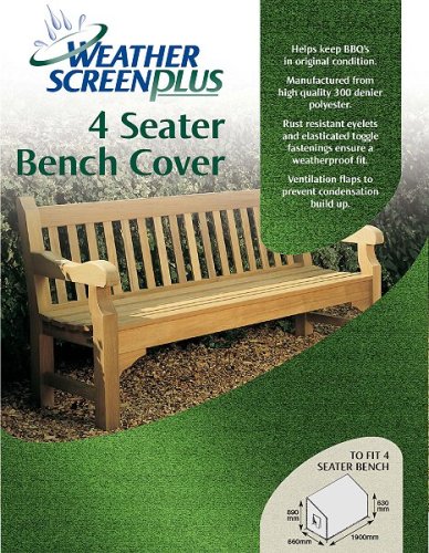 Solus Garden and Leisure Ltd BENCH COVER 4 SEATER