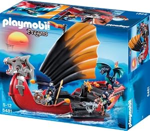 PLAYMOBIL 5481 - Drachen-Kampfschiff