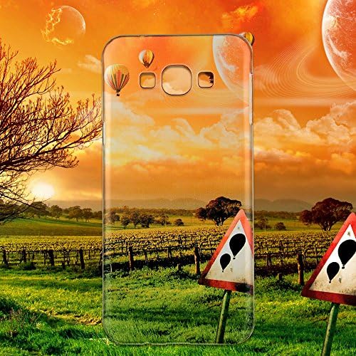 A8 Case,Galaxy A8 Case - NextMall Fashion Beautiful Natural Scenery Perspective Design Premium PC Back Cover for Samsung Galaxy A8 A800F-Hot Air Balloon