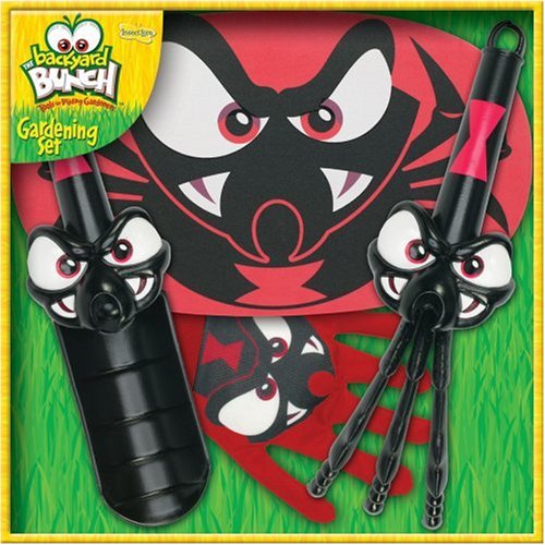 Childrens Toyshop  Toys : Backyard Bunch Garden Set Red Spider
