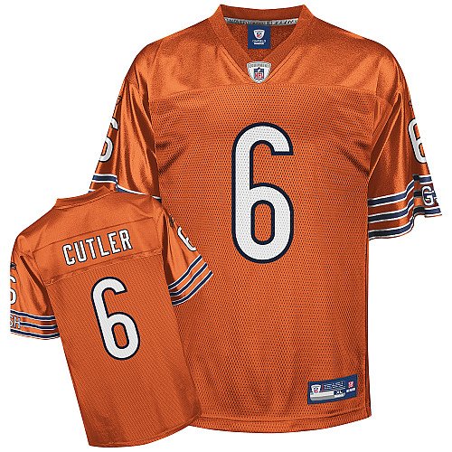 Chicago Bears JAY CUTLER #6 NFL Youth Replica Jersey, Orange (X-Large (18-20))