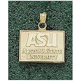LogoArt Arizona State Sun Devils 10K Gold Pendant