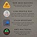 Anti-Bacterial Rubber Back DOORMAT Non-Skid/Slip Rug 18