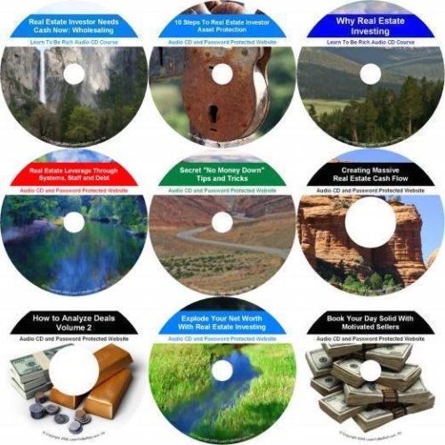 The Exhaustive Nine CD Zero Down, Cash Creating, Real Estate Mentoring System