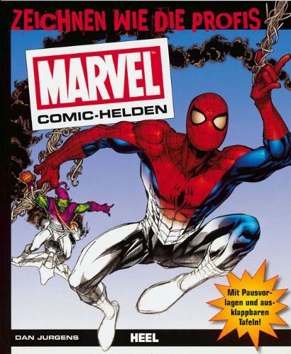 Die Marvel-Comic-Helden: Zeichen wie die Profis. 