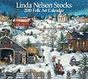 Linda Nelson Stocks Folk Art: 2010 Wall Calendar