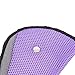 ilovebaby Car Child Safety Cover Harness Pad Comfortable Offers Protection Strap Adjuster Mash Pad Kids Seat Belt Seatbelt Clip Booster Adult Children Air Mesh Fabric Purple