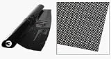 48 x 100 ft Static Cling Dot Matrix Window Film - Black