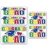 Buy Halloween - Congrats Grad Graduation Car Clings (5 count)