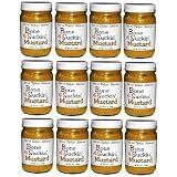 Bone Suckin' Sauce Sweet Hot Mustard Case/12-12 oz Jars