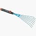Outdoor Living : Melnor/Gardena 33530-5 Combisystem Wire Hand Rake