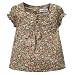 Apparel : Infant Girls' Genuine Kids from OshKosh Woven Floral Bib Top