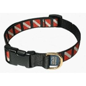Dive Flag Pet Long Collar 15-25