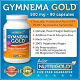 Gymnema GOLD, 500mg, 90 veggie capsules (Gurmar Sugar Destroyer) (#1 Gymnema Sylvestre Leaf Extract) 61l4MIOb1JL. SL160 Gymnema GOLD, 500mg, 90 veggie capsules (Gurmar Sugar Destroyer) (#1 Gymnema Sylvestre Leaf Extract)