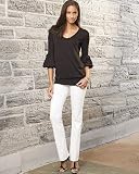 Stretch denim skinny jean