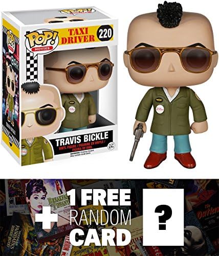 Travis Bickle: Funko POP! x Taxi Driver Vinyl Figure + 1 FREE Classic Movie Trading Card Bundle [61487]