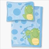 Stephen Joseph Fleece Blanket/Pillow Set, Frog