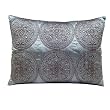 Arabian Nights Silk Pillow - Cypress (16x22")