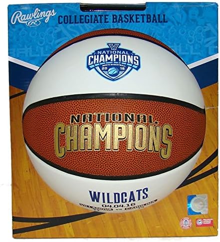 2016 NCAA Champions Villanova Wildcats Full Size Commemorative Basketball