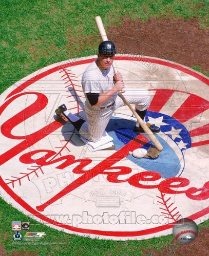 Mickey Mantle New York Yankees 8x10 Color Photo On Deck Circle