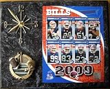 Buffalo Bills Picture Plaque Clock