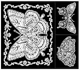 Geo Butterfly - 23x20 Fuzzy Velvet Coloring Poster