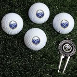 NHL Buffalo Sabres Four Golf Ball Gift Set
