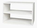 WHITE 1-SHELF O-BOX (Schulte 7315012411)