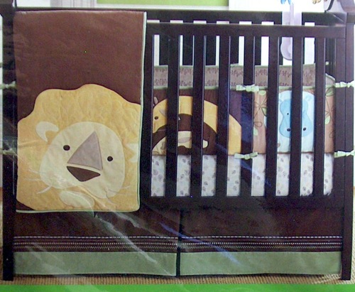 Amy Coe Zoology Four Piece Crib Set
