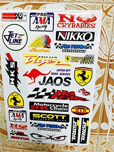 Sponsor Motocross Racing Tuning Motorbike Decal Sticker
