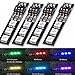 Matek Systems 4PCS 7 Colors RGB 5050 5V LED Board for ZMR250 QAV250 250 280 mini quad RC FPV Quadcopter and Crazepony Strap
