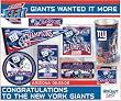 New York Giants Superbowl Pennant